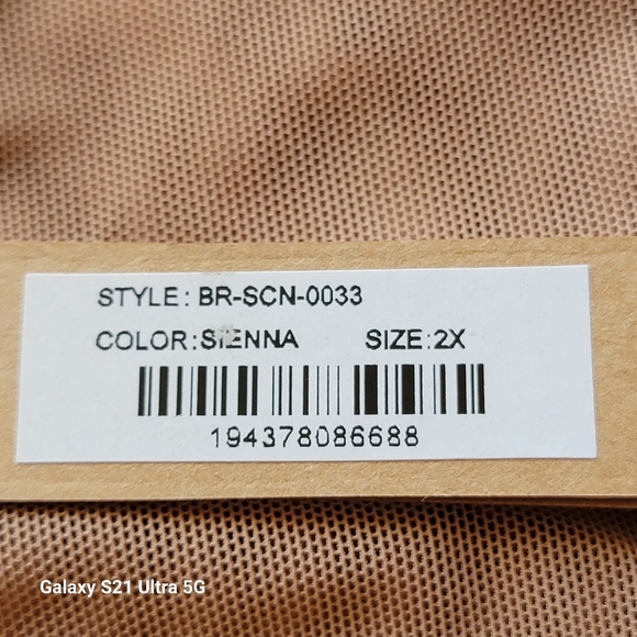 Skims Mesh Scoop Bralette Sienna BR-SCN-0033 Size 2X NWT - Picture 7 of 12